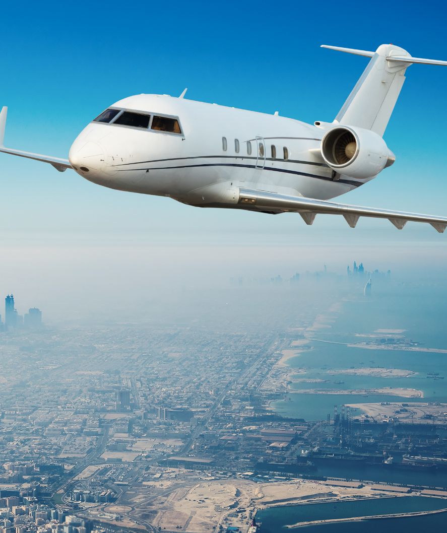 Private Jet Interior